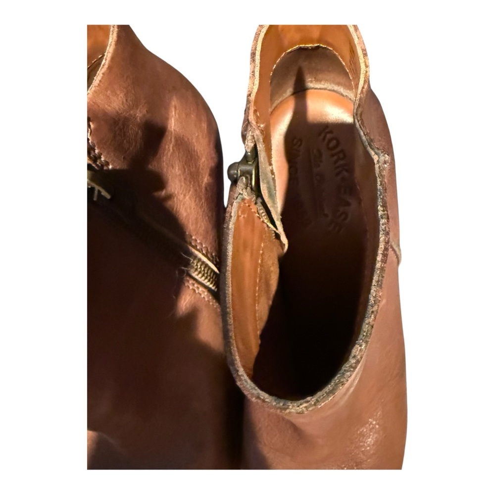 Korkease Natalya Brown Ankle Boots - Picture 5 of 9
